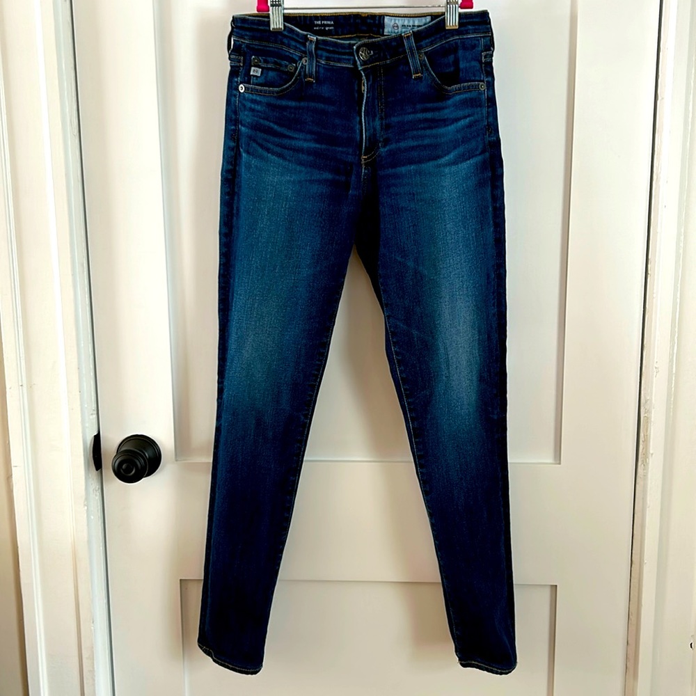 AG Jeans, The Prima, mid-rise cigarette, 28R